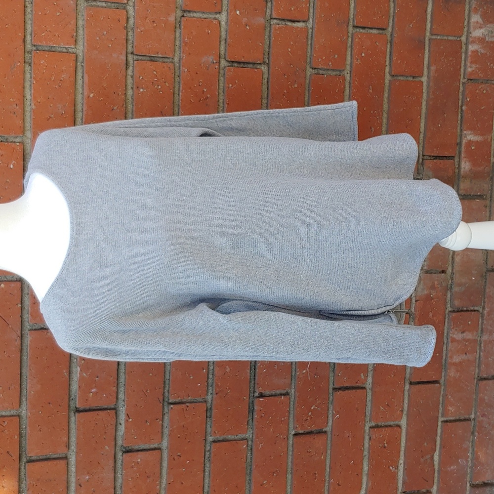 MICHAEL Kors Women's Knit Tunic Sweater in Heather Grey size Medium - Picture 1 of 15